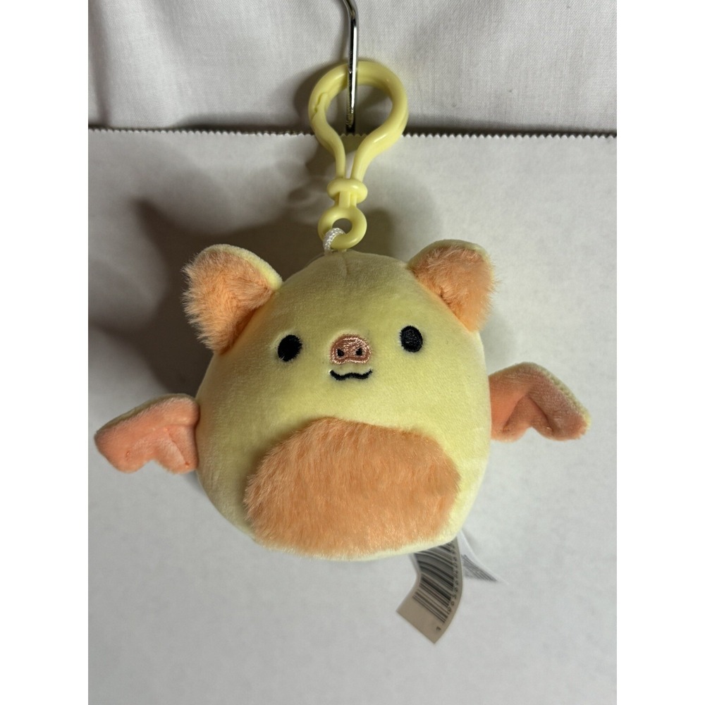 Squishmallows Clip MEGHAN the Bat 3.5" NWT